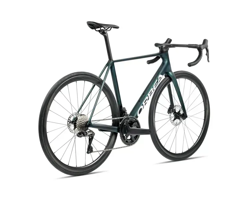Orbea ORCA M30i Road Bike in Escape Green/Carbon View Matt-2