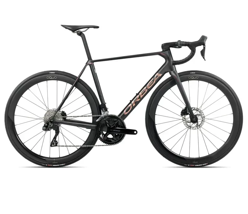 Orbea ORCA M30iLTD PWR Road Bike in Diamond Carbon View/Sunset Carbon View Matt