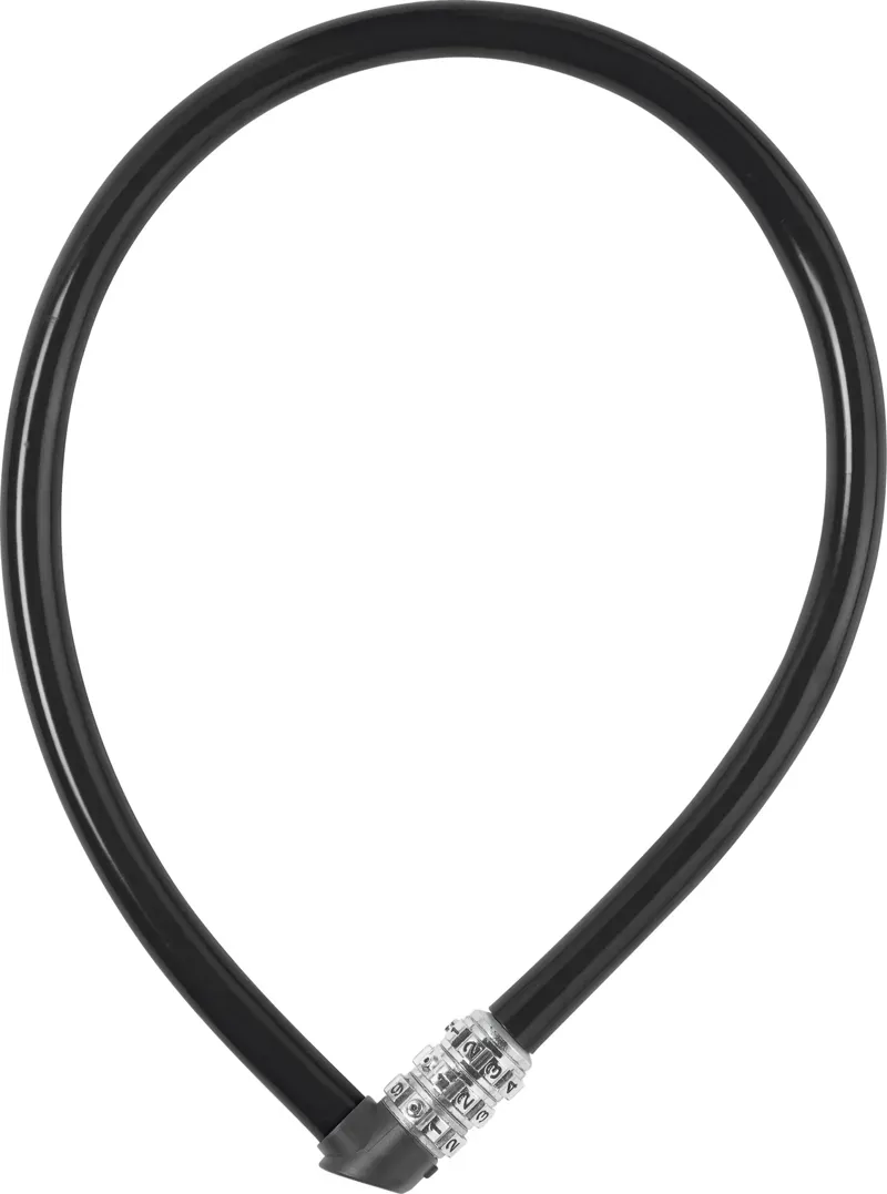 ABUS 3406K 6mm/55cm Combi Cable Lock in Black