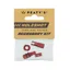 Peaty's Holeshot Fast Flow Tubeless Valves Accessory Kit in Red
