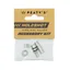 Peaty's Holeshot Fast Flow Tubeless Valves Accessory Kit in Silver