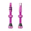 Peaty's Holeshot Fast Flow Tubeless Valves in Pink