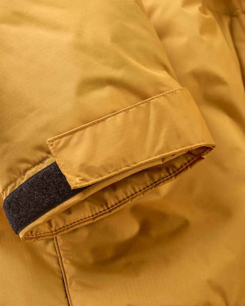 Passenger Escapism Sherpa Lined Changing Robe - Spruce Yellow Outdoor Wear-2