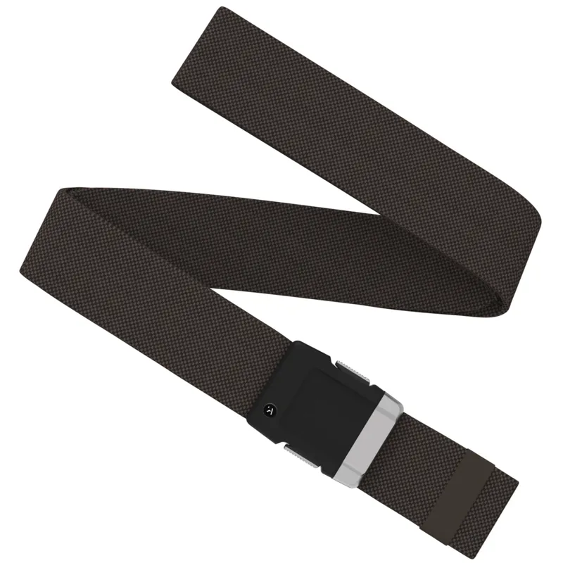 Arcade Motion Belt - Brown/Nickel Stretch Outdoor Adventure Belt