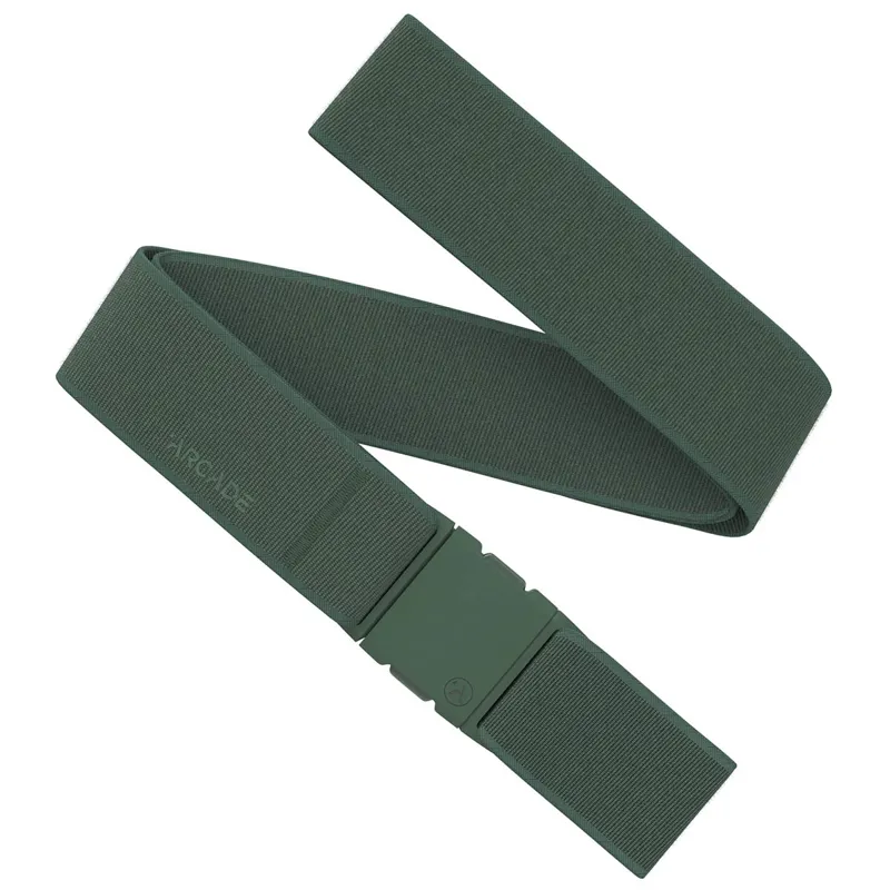 Arcade Atlas Belt in Emerald - Durable Stretch Outdoor Belt