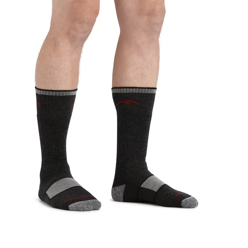 Darn Tough Men's Hiker Boot Sock - Midweight with Full Cushion - Black-1