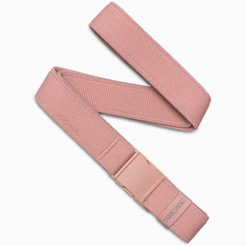 Arcade Atlas Slim Belt Lightweight Stretch Web Belt Bloom Pink
