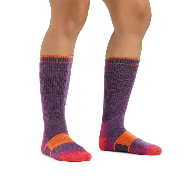 Darn Tough - Women's Hiker Sock Midweight - Full Cushion - Plum Heat-3