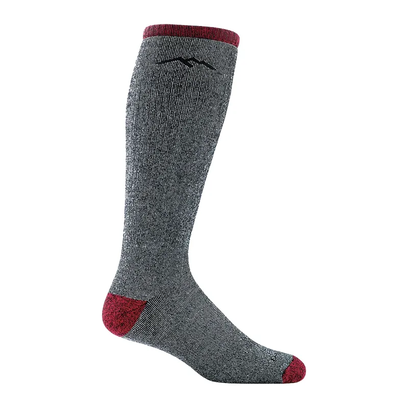 Darn Tough Men's Over The Calf Heavyweight Socks - Smoke-1