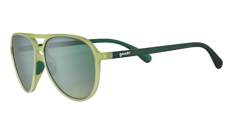 Goodr Mach G Buzzed on the Tower Polarized Sunglasses - Aviator Style