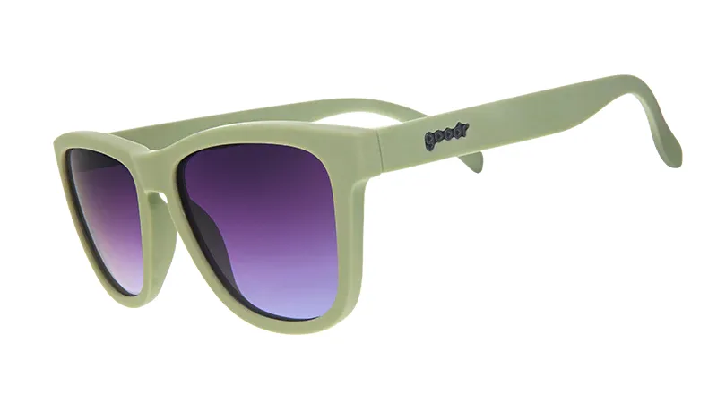 Goodr OG Glasses - Dawn of a New Sage Lightweight Polarized Sunglasses for Running + Everyday Wear
