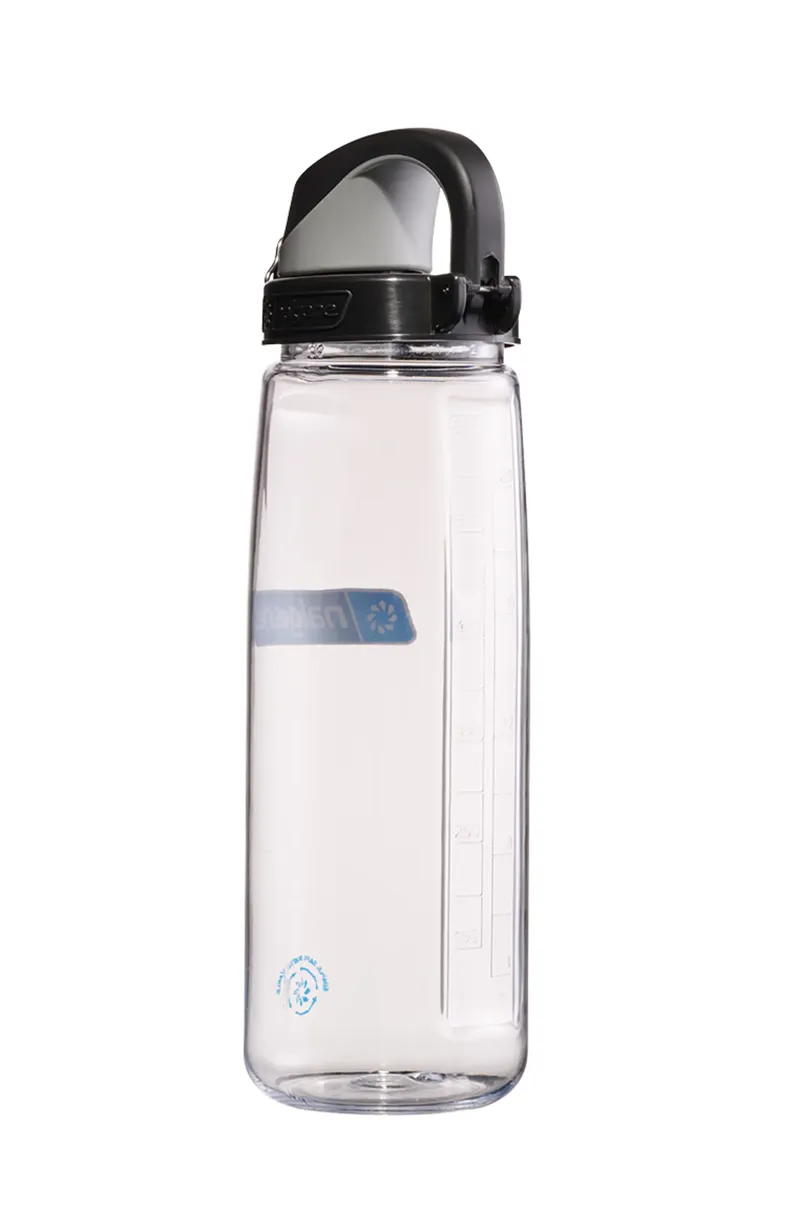 Nalgene OTF Tritan Sustain Water Bottle 700ml - Clear Black Cap-1