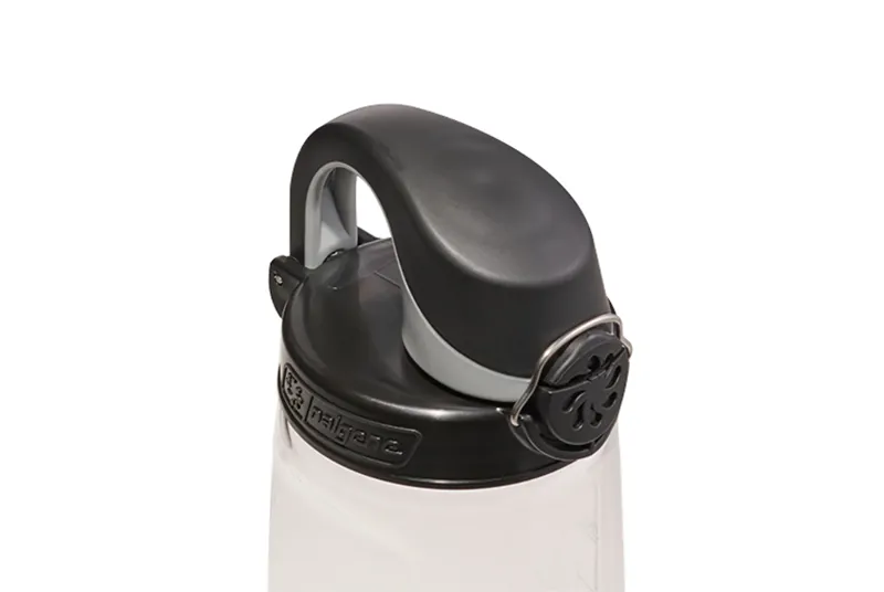 Nalgene OTF Tritan Sustain Water Bottle 700ml - Clear Black Cap-2