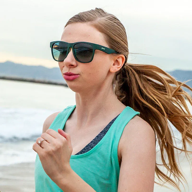 Goodr Mint Julep Electroshocks BFG Polarised Sunglasses Green UV400-1