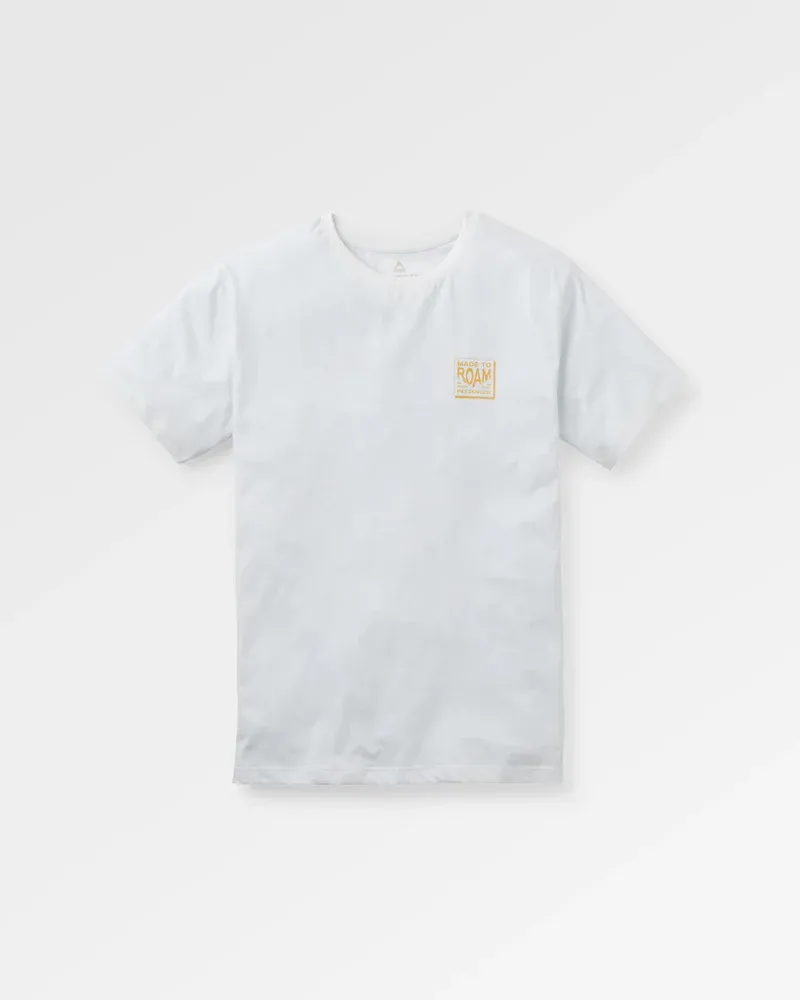 Passenger Men's Sonoma T-Shirt - White Casual Organic Cotton Tee-2