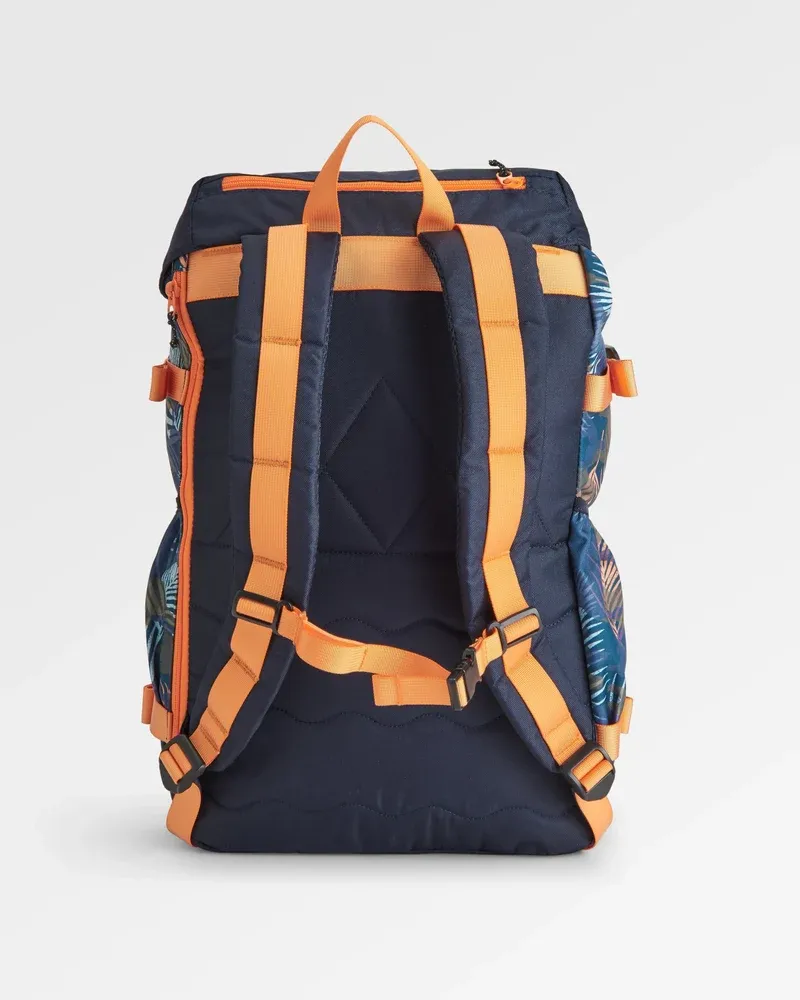Passenger Boondocker Recycled 26L Backpack - Leaf Print Outdoor Daypack-2