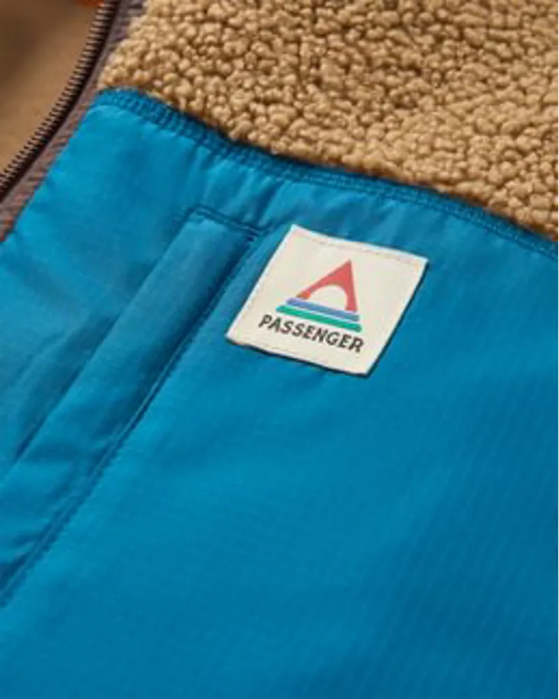 Passenger Men Born Explorer Fleece Caramel Espresso-2