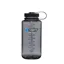 Nalgene Grey Black Cap 1L Wide Mouth Tritan Sustain Water Bottle