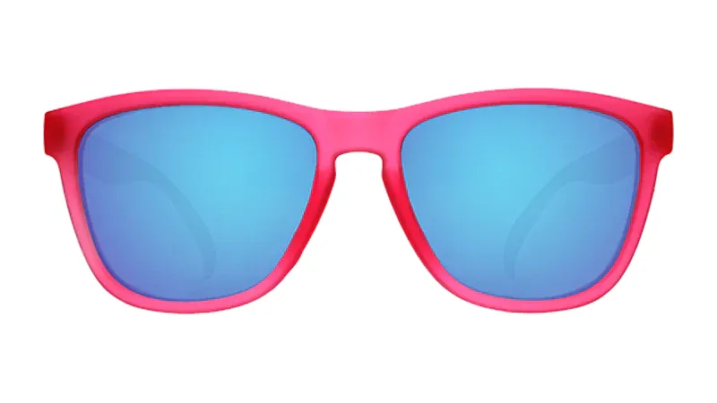 Goodr OG Glasses - Flamingos On A Booze Cruise Polarized No-Slip Running Sunglasses for Active Lifestyles-2