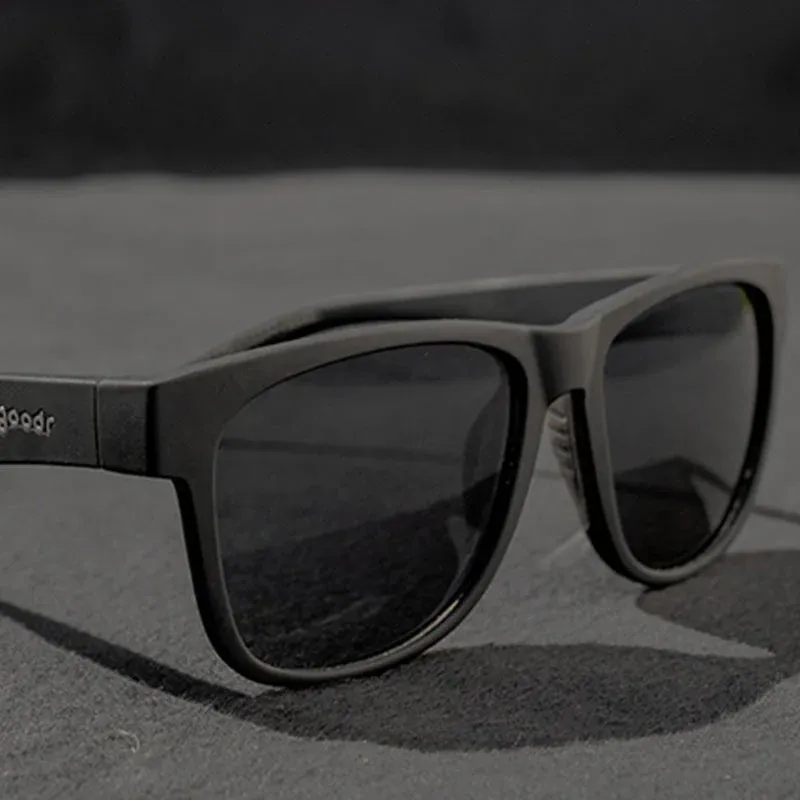 Goodr Hooked On Onyx BFG Polarised Sunglasses Black UV400-4