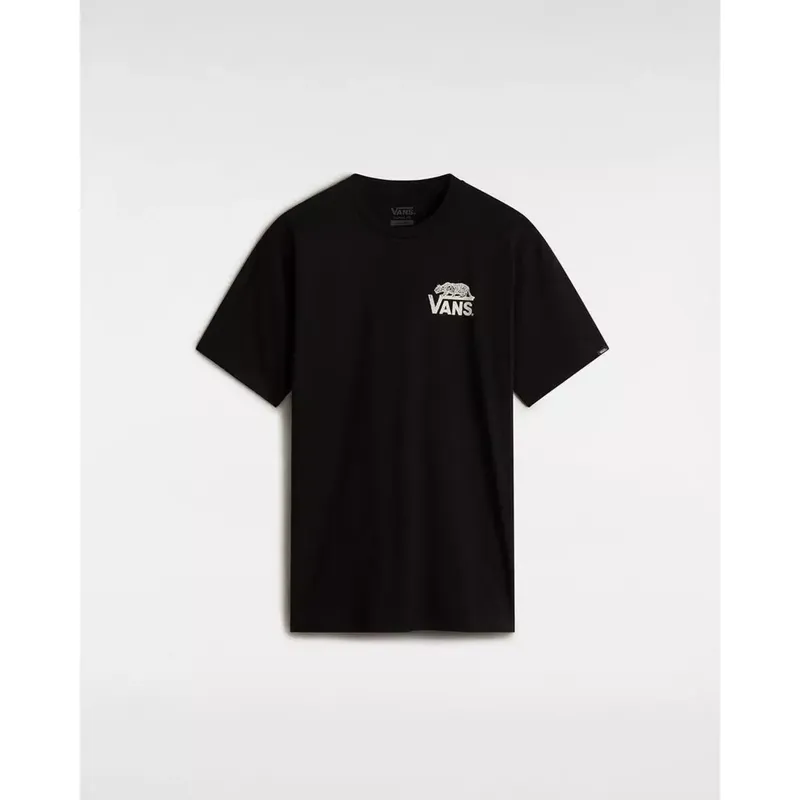 VANS Sneaky Tiger SS T-Shirt Black Medium - Classic Skate Tee-1