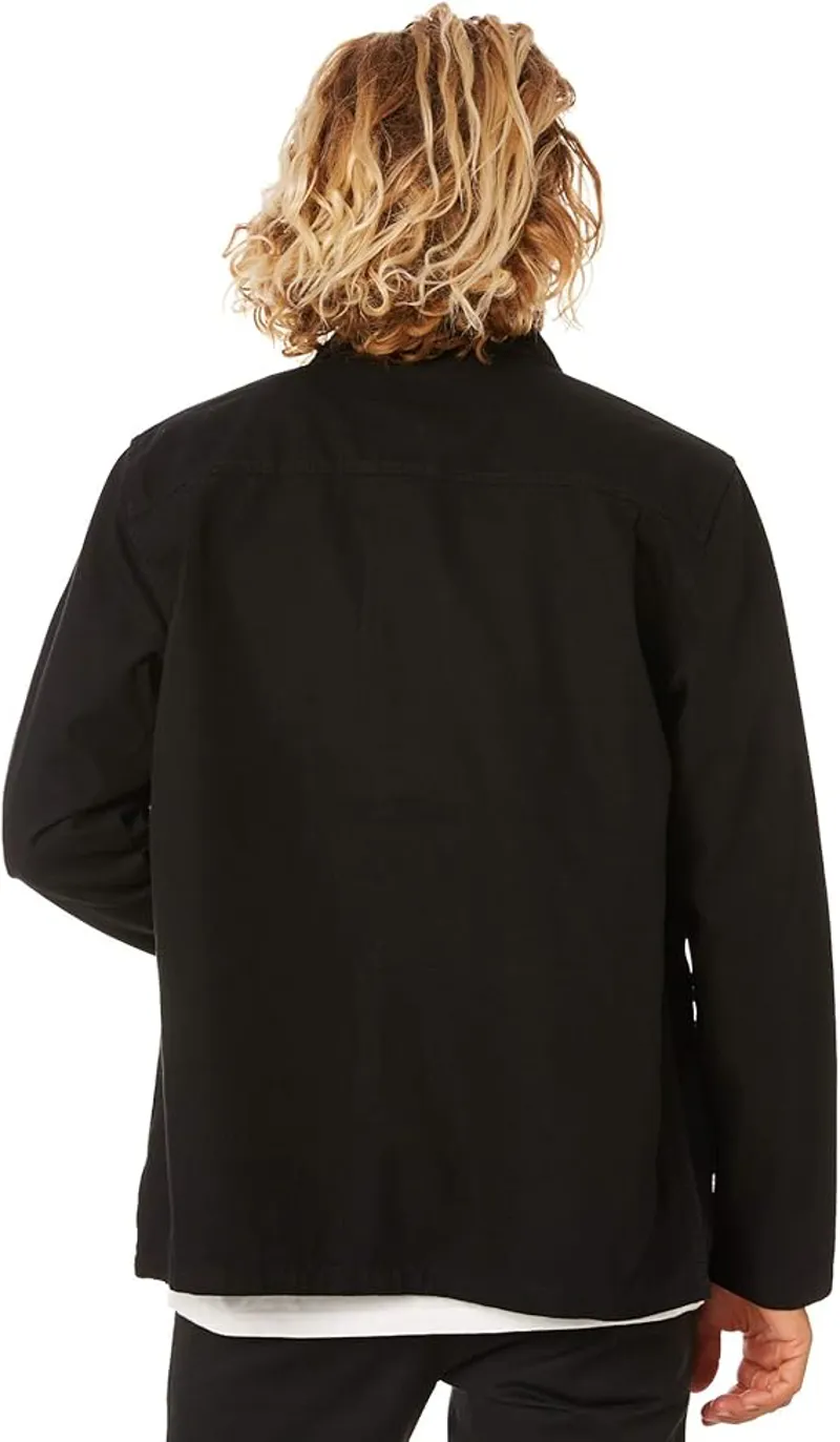 Vans Drill Chore Canvas Jacket Black - Durable Workwear and Streetwear Jacket-2