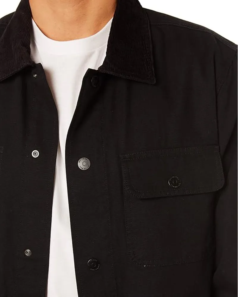 Vans Drill Chore Canvas Jacket Black - Durable Workwear and Streetwear Jacket-3