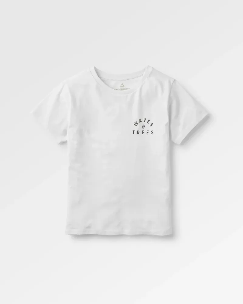 Passenger Women's Penida T-Shirt - White Organic Cotton Graphic Tee-1