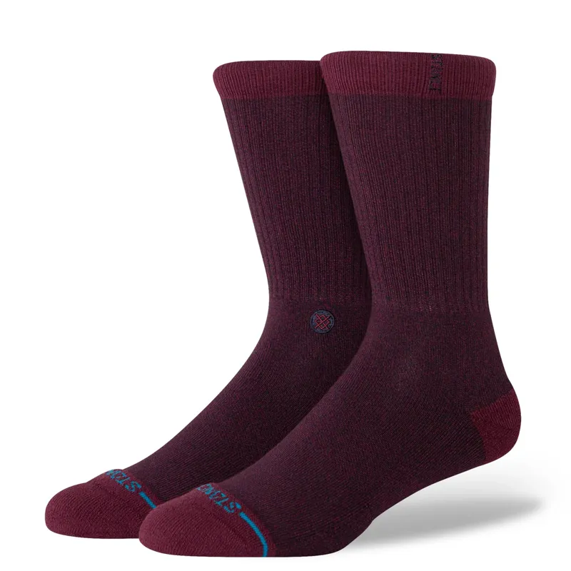 Stance Shelter Crew Socks - Fig - Stylish Graphic Crew Socks
