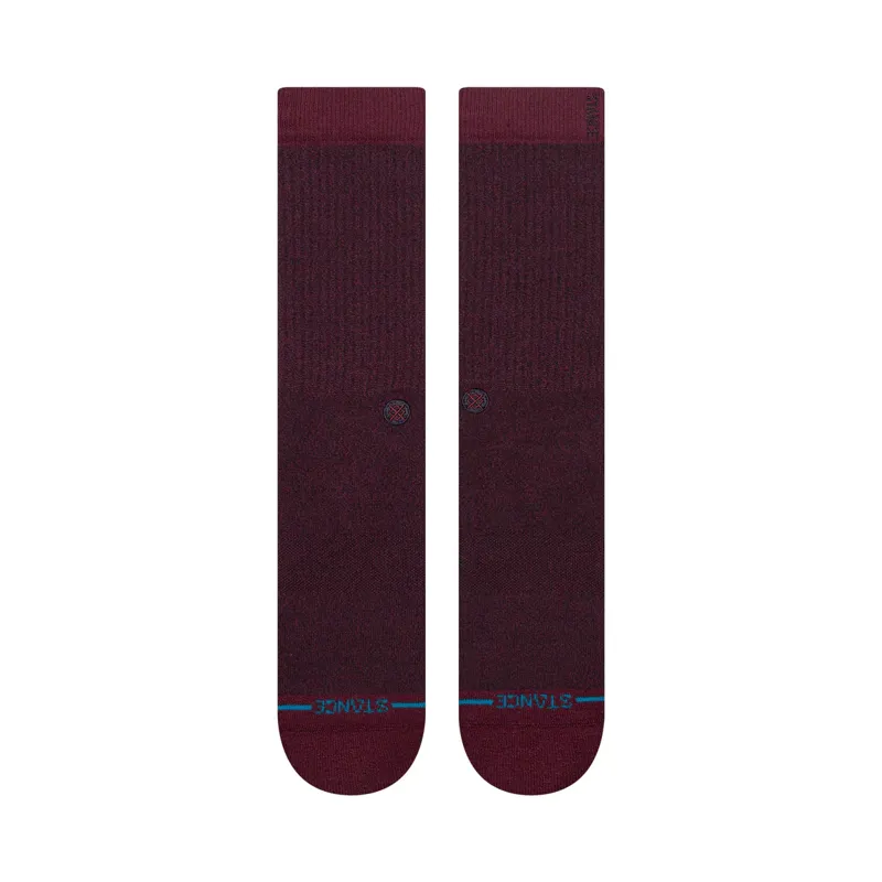 Stance Shelter Crew Socks - Fig - Stylish Graphic Crew Socks-1