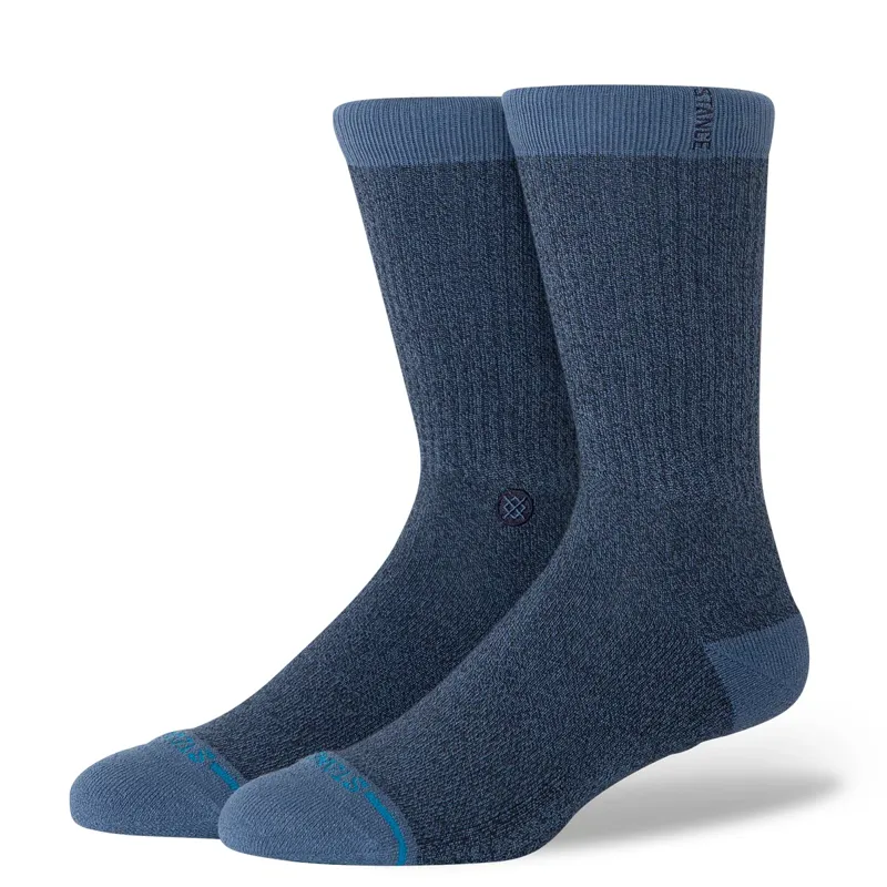 Stance Shelter Crew Socks - Sea Blue - Stylish Graphic Crew Socks