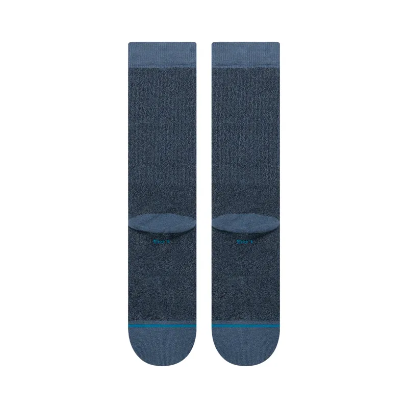 Stance Shelter Crew Socks - Sea Blue - Stylish Graphic Crew Socks-2