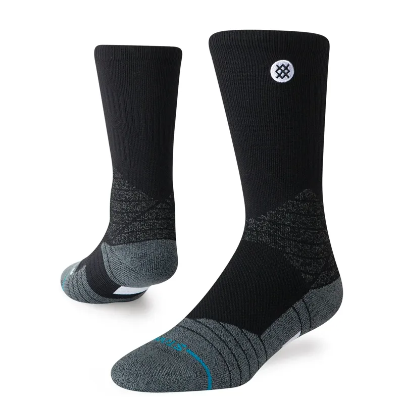 Stance ICON Sport Crew Socks - Black - Performance Athletic Socks