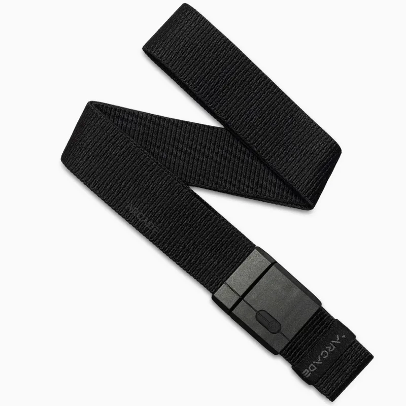 Arcade Aero Belt Black Lightweight Stretch Web Belt