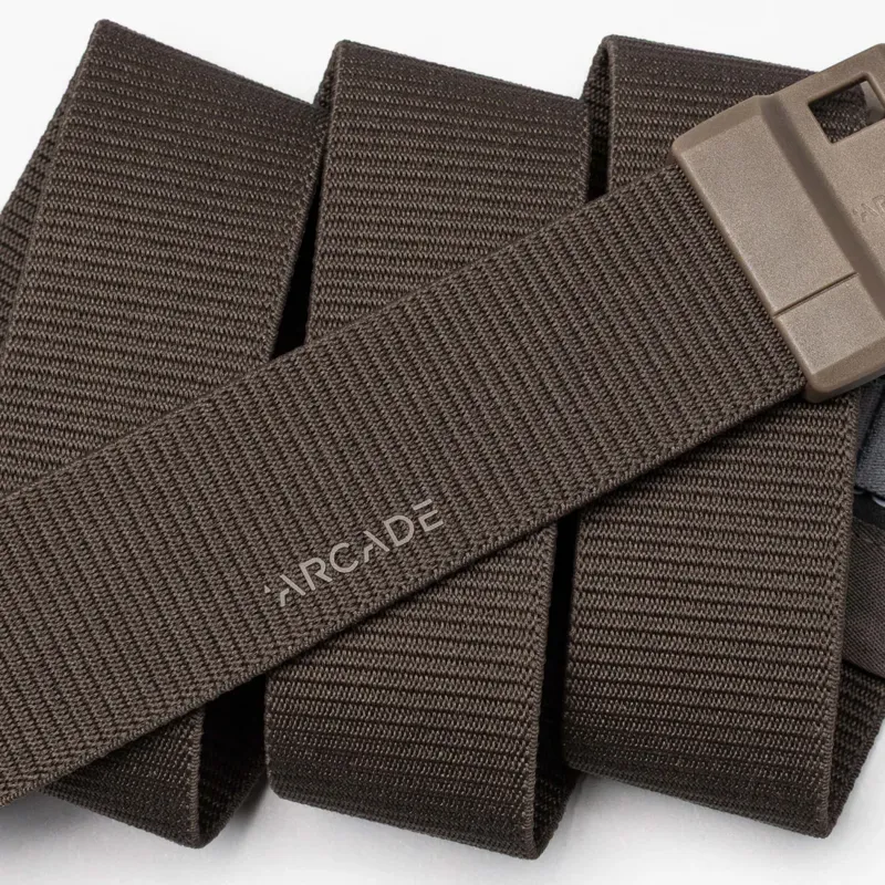 Arcade Aero Belt Medium Brown Lightweight Stretch Belt-1
