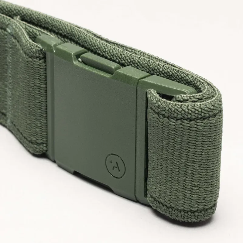 Arcade Atlas Belt Forest Green Stretch Webbing Belt-3
