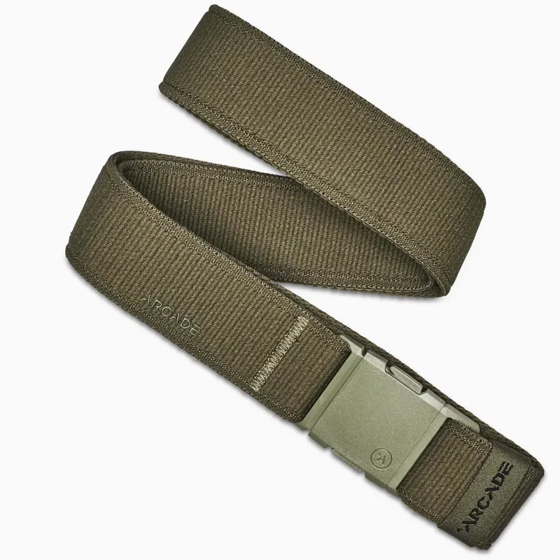 Arcade Atlas A2 Stretch Belt Ivy Green
