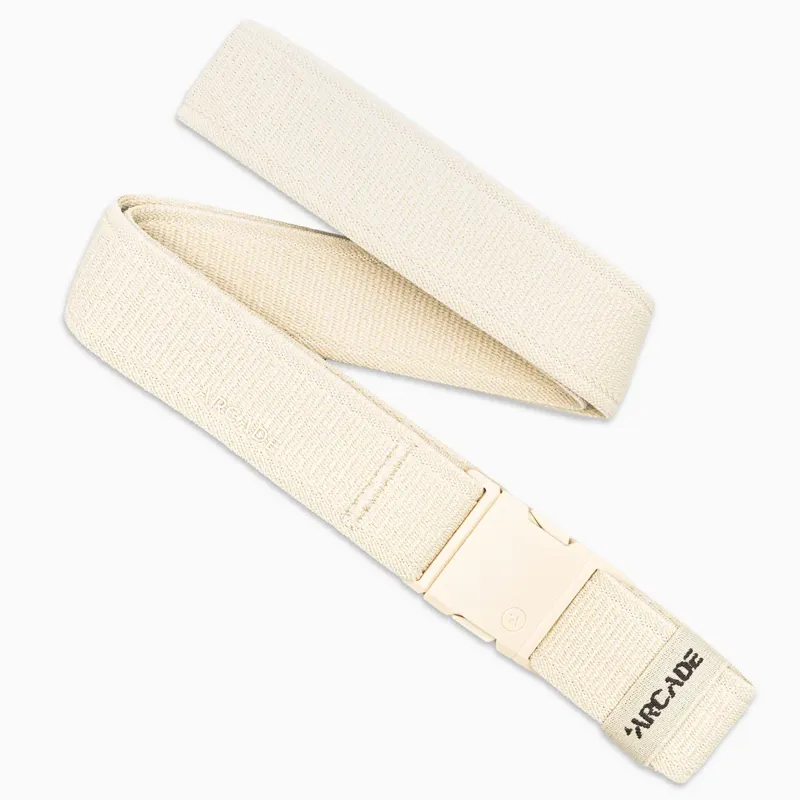 Arcade Atlas Slim Belt Lightweight Stretch Web Belt Stone