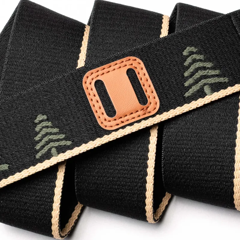 Arcade Blackwood Belt Black and Sand Stretch Web Belt-1