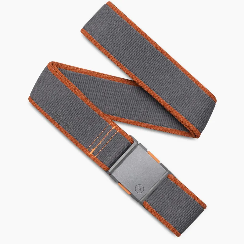 Arcade Carto Belt Charcoal Saddle Stretch Webbing Belt