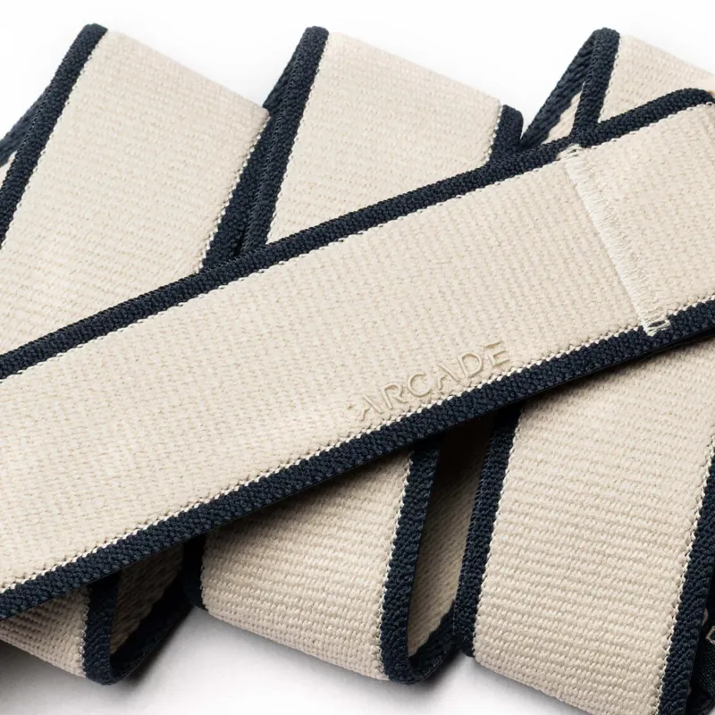 Arcade Carto Belt Oat Navy Stretch Webbing Belt-1