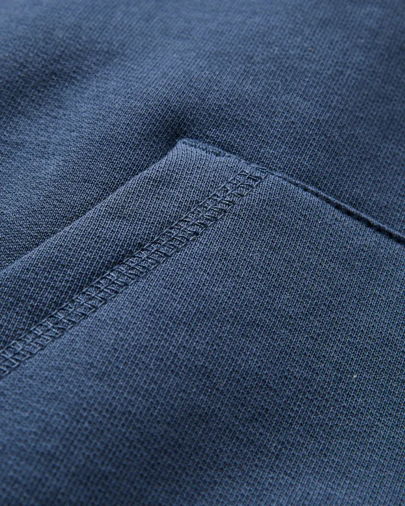 Passenger Roamer Hoodie - Rich Navy Men's Organic Cotton Pullover-7