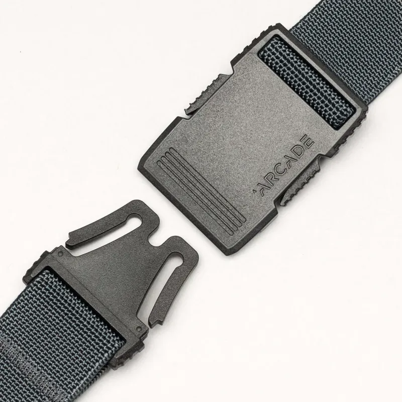 Arcade Hardware Belt Charcoal M/L - Durable Stretch Outdoor Belt-3