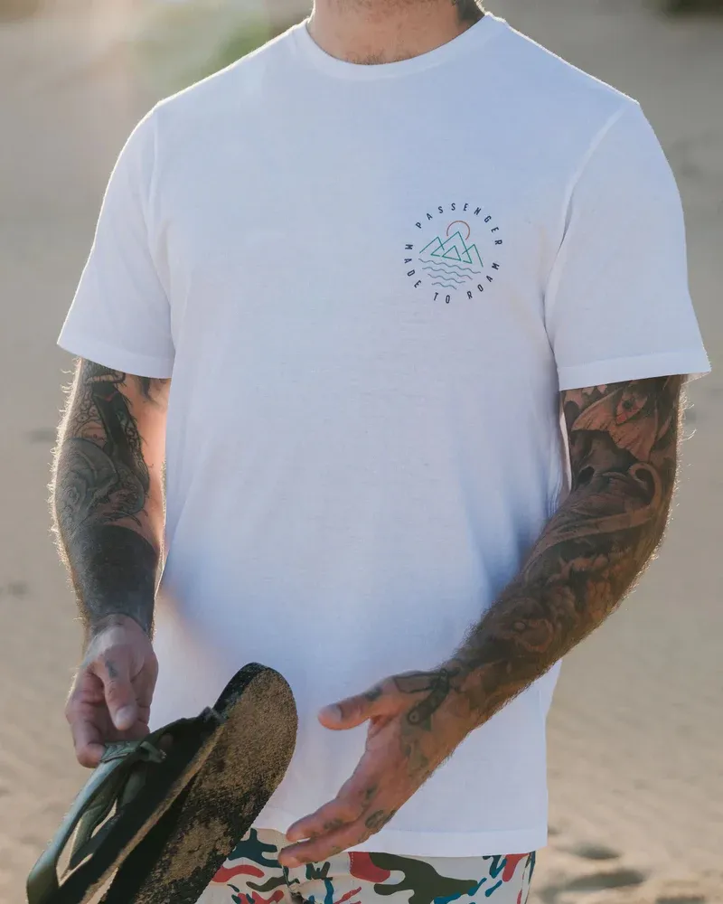 Passenger Escapism Recycled T-Shirt - White-3