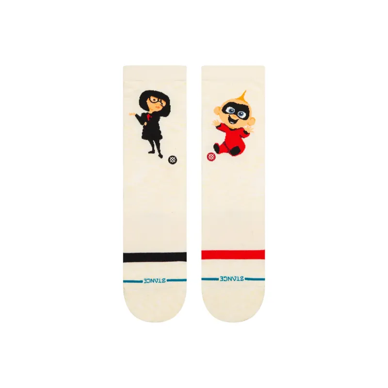 Stance Incredibles Jack-Jack Cookie Kids Crew Socks - Fun Disney Socks-1