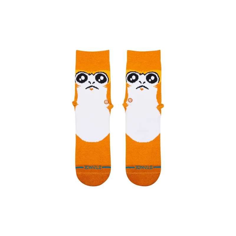 Stance Star Wars Porg Kids Crew Socks - Brown The Last Jedi and The Rise of Skywalker-1