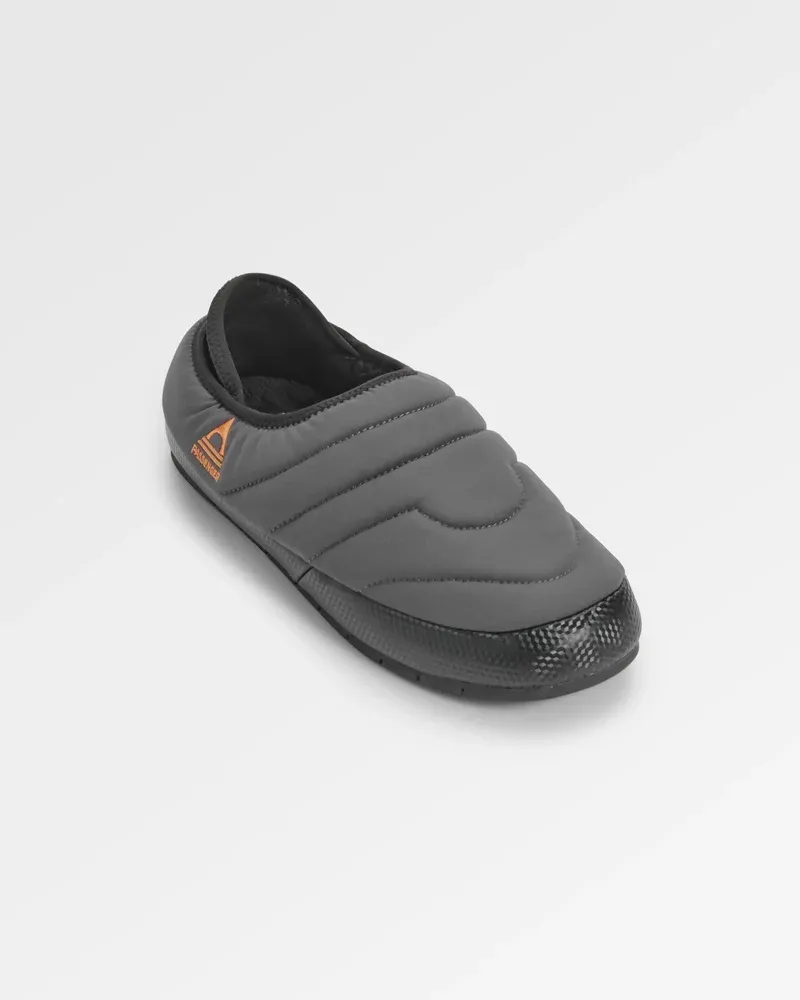 Passenger Hearth Men's Slippers - Charcoal Cosy Indoor/Outdoor Slippers-1