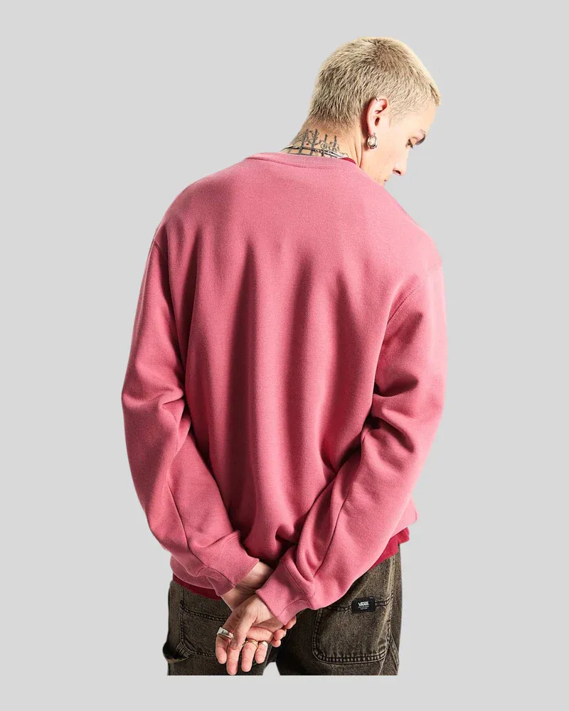 Vans Womens Left Chest II Loose Sweatshirt Mauvewood-1