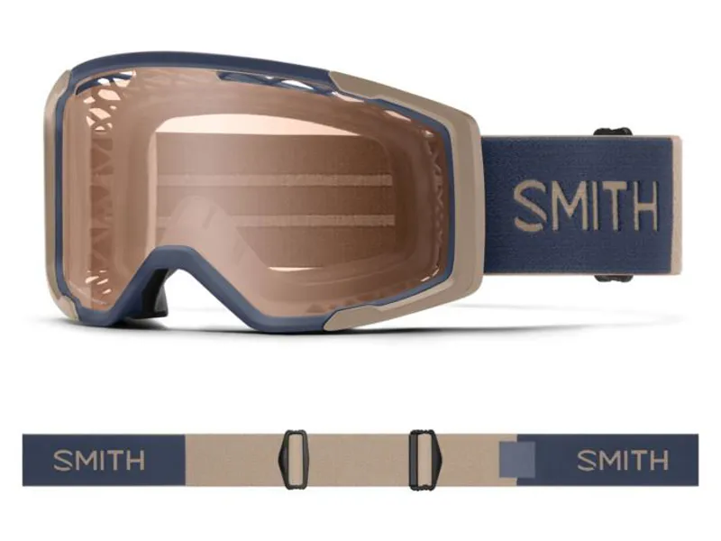 Smith Rhythm MTB Goggles Blue High-Performance Mountain Bike Eyewear-3