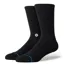 Stance ICON Crew Socks - Black - Premium Graphic Crew Socks